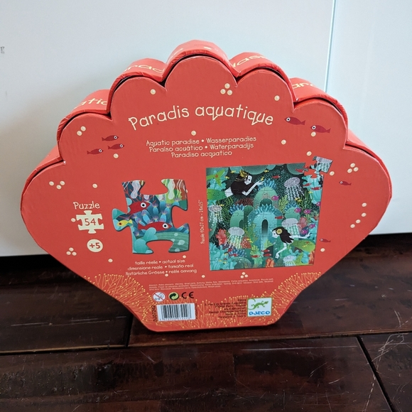 Djeco Silhouette Aquatic Paradise Puzzle - Picture 5 of 5